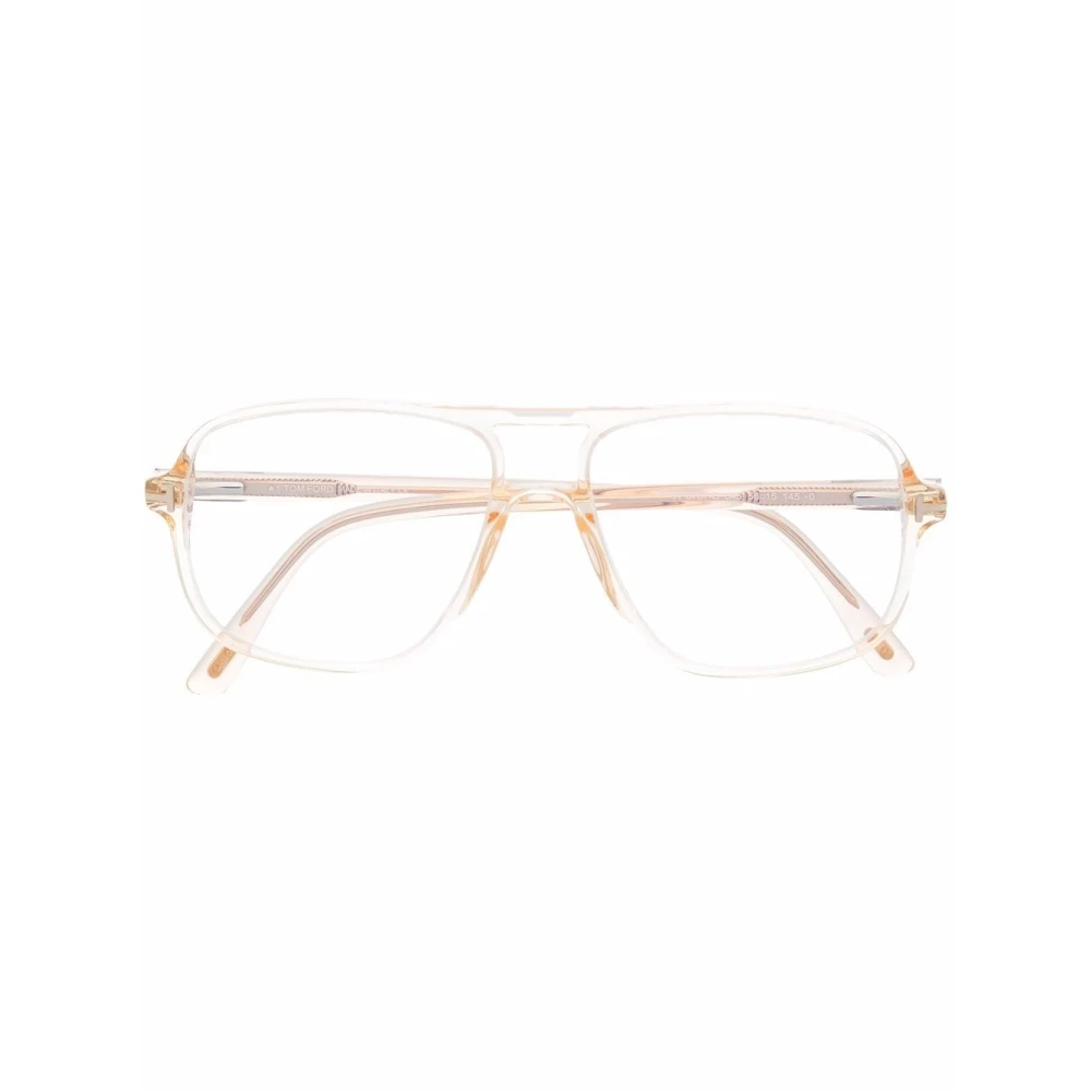 Tom Ford Bruin Havana Optisch Montuur veelzijdig en stijlvol Pink Heren