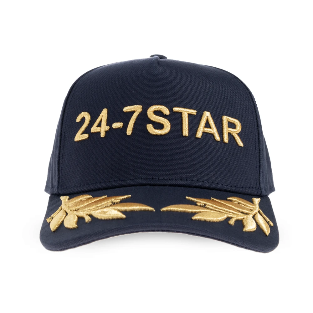 Dsquared2 Herr Blå Accessoarer One Size, Bomull, Baseball Cap