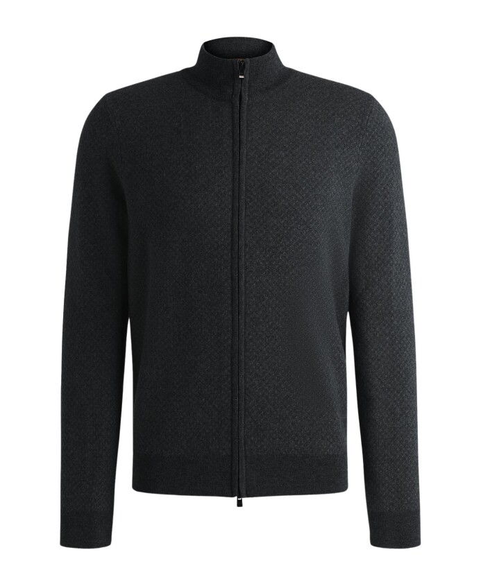 jacquard-zip-cardigan