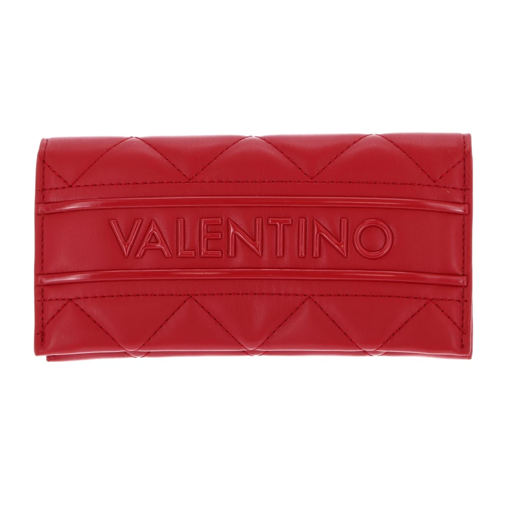 Valentino by Mario Valentino Ada Plånbok Röd Polyuretan Handväska Red, Dam