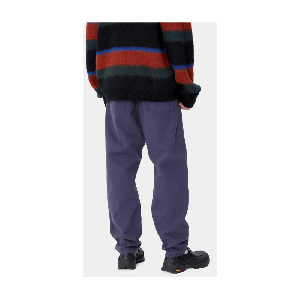 Carhartt WIP Coventry Corduroy Tapered Pant Blue Heren