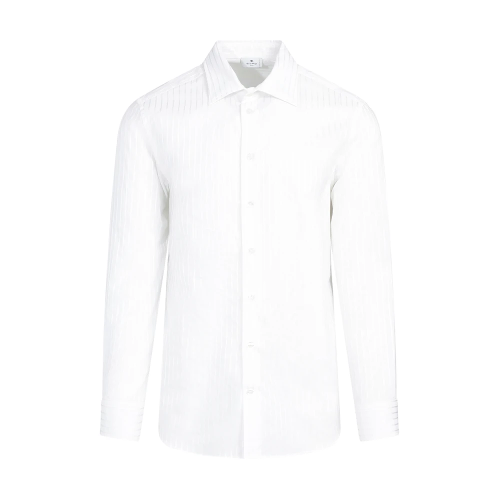 ETRO Formal Shirts White Heren