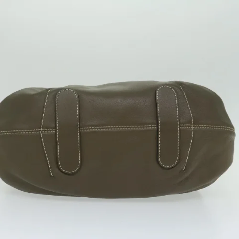 Loewe Pre-owned Leather shoulder-bags Brown Dames