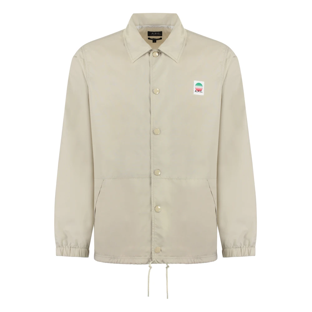 A.p.c. Lichtgewicht Jas Beige Heren