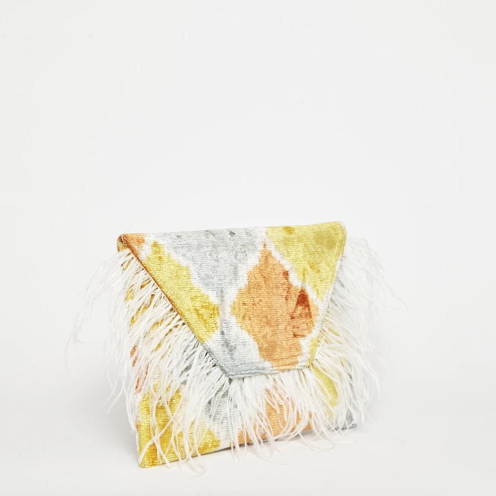 La Milanesa Clutch Tas Orange Dames