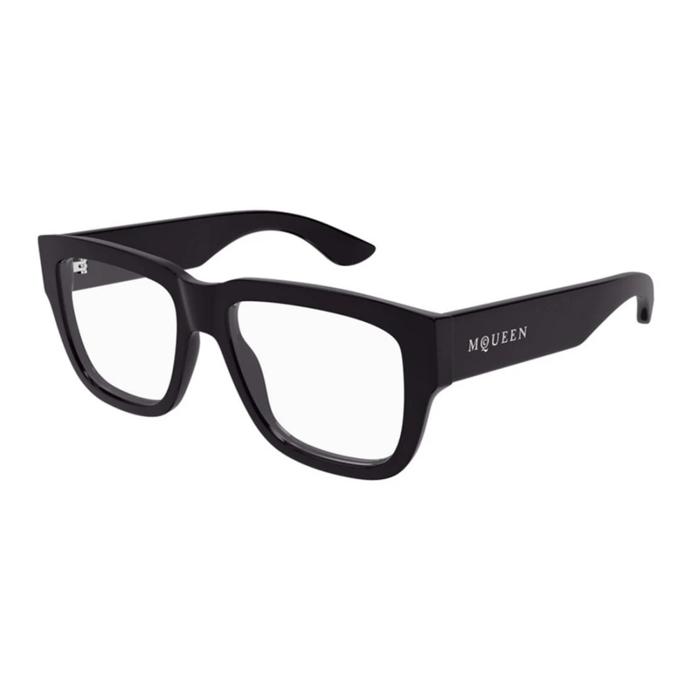 Alexander Mcqueen Unisex Black Glasses, 55 Mm, Optical Frame