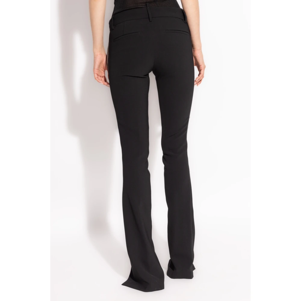 Dsquared2 Broeken met ritsen Black Dames