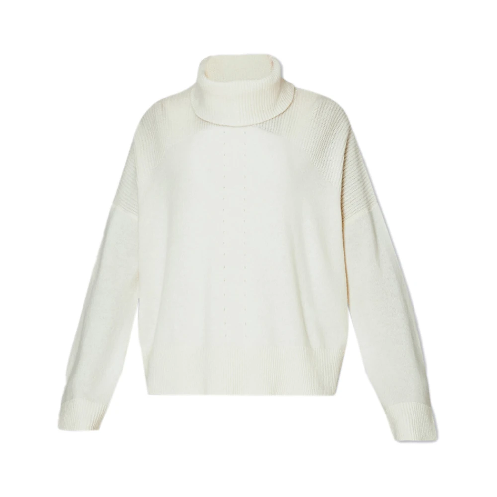 Liu Jo Elegante witte trui met strass White Dames
