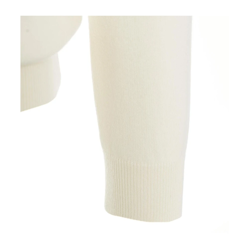 Kangra Witte Gebreide Kleding voor Mannen Aw24 Beige Heren