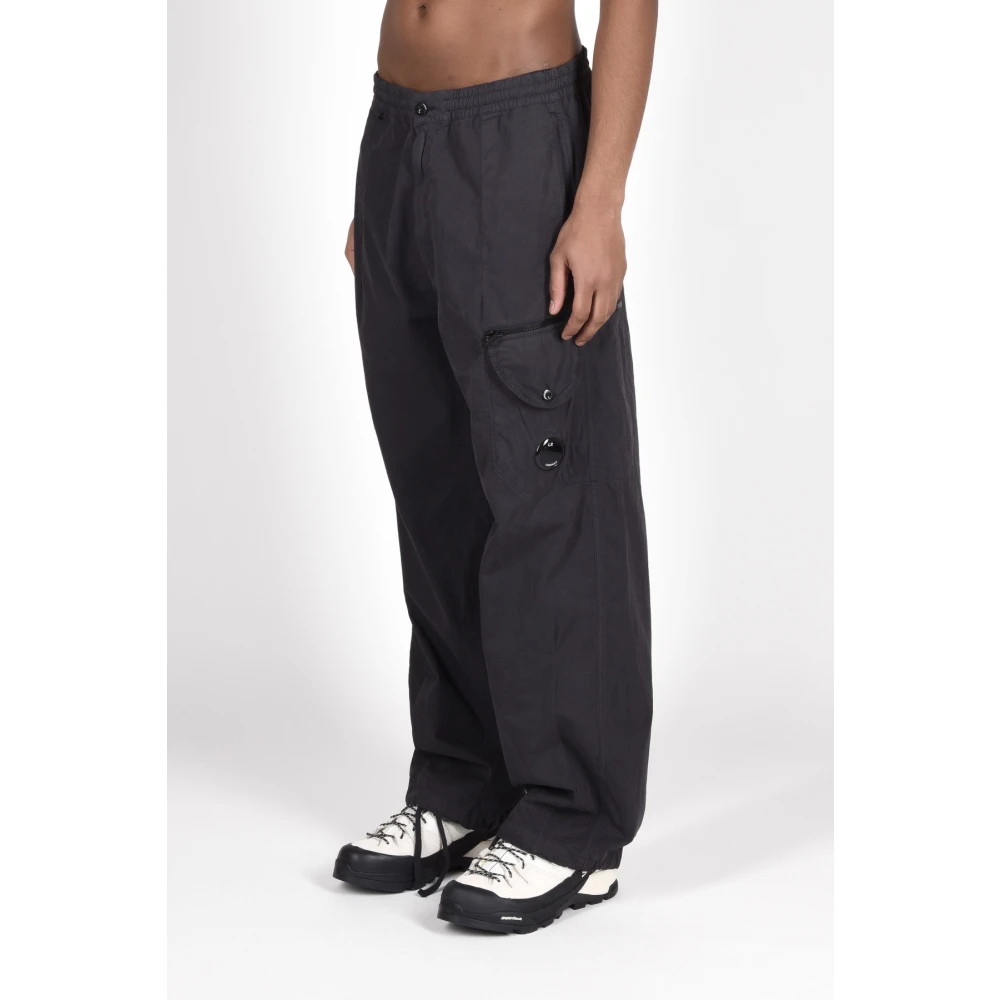 C.P. Company Katoenen Broek voor Mannen Gray Heren