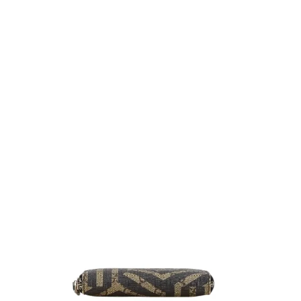 Gucci Vintage Pre-owned Canvas wallets Black Dames