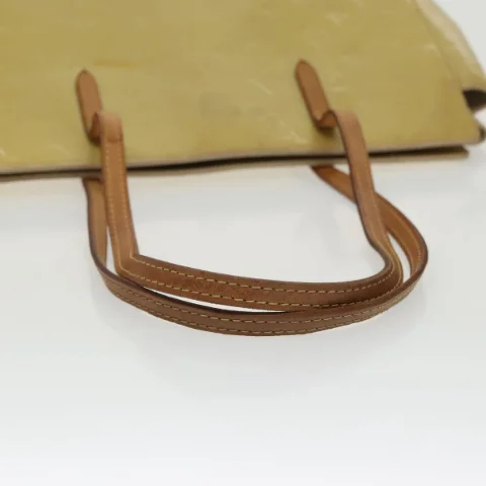 Louis Vuitton Vintage Pre-owned Leather louis-vuitton-bags Beige Dames