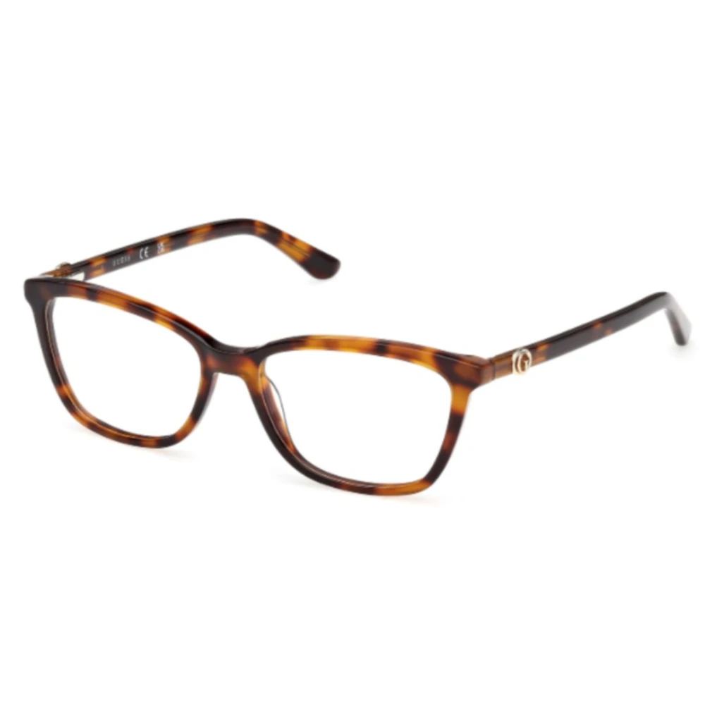 Guess Unisex Multicolor Glasses, 54 Mm, Rectangular Optical Frame