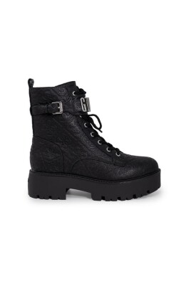 bottes-de-combat-noires-style-plateforme