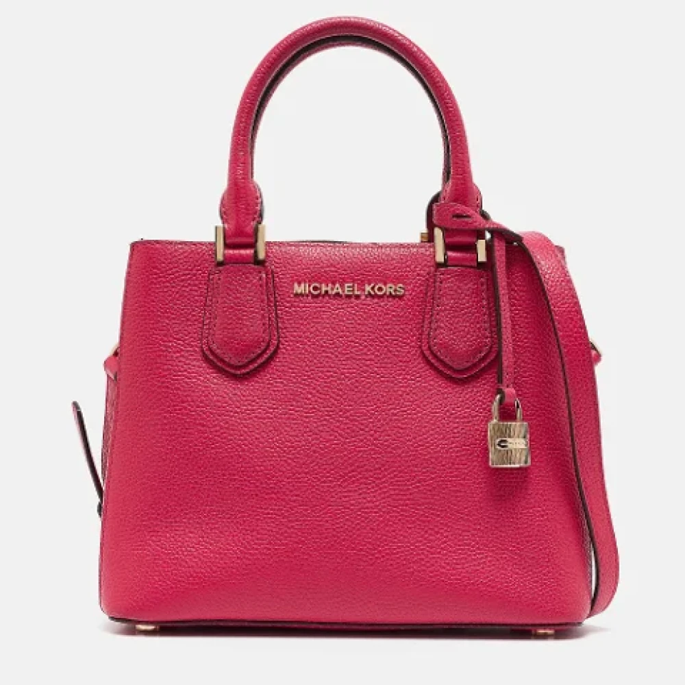 Michael Kors Pre-owned Leather handbags Pink Dames