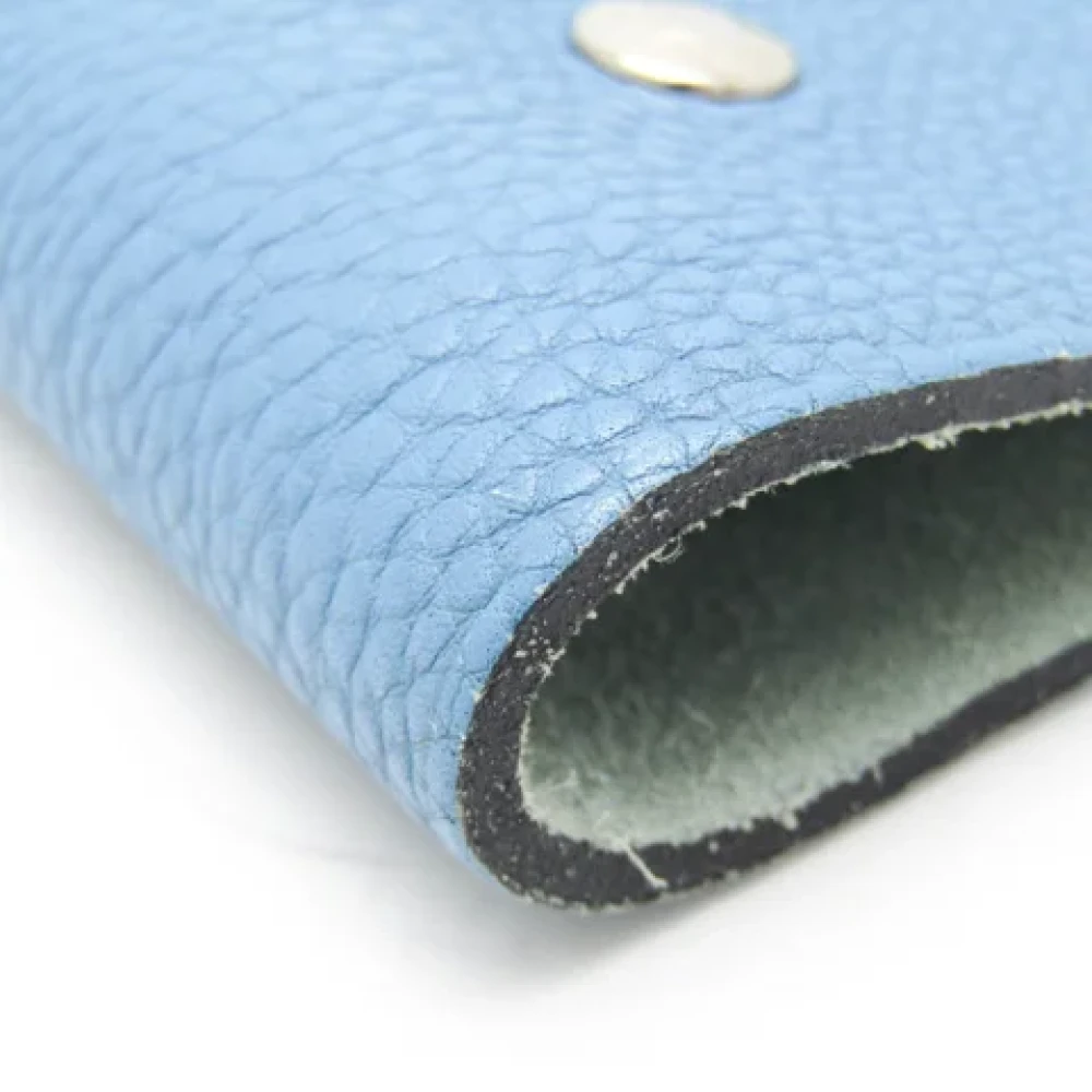 Hermès Vintage Pre-owned Leather home-office Blue Dames