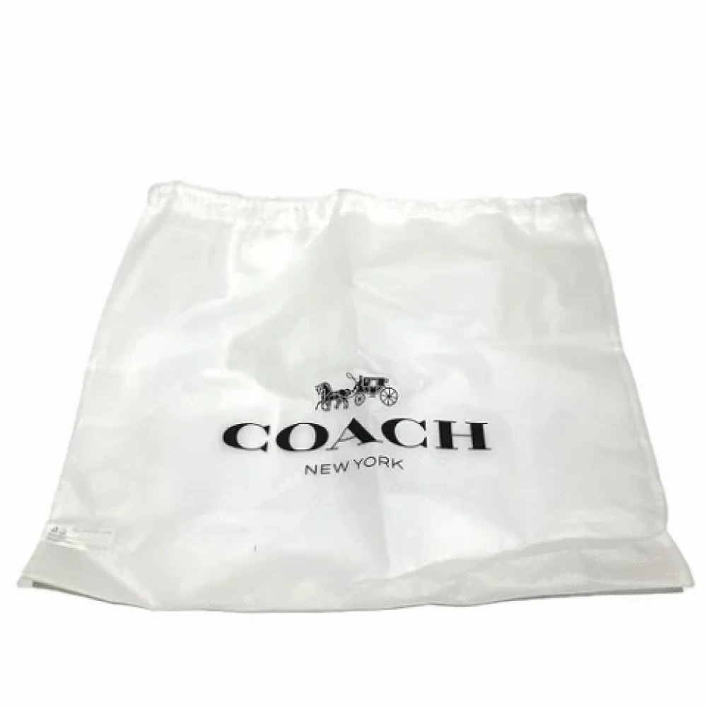 Coach Pre-owned Canvas shoulder-bags Brown Dames