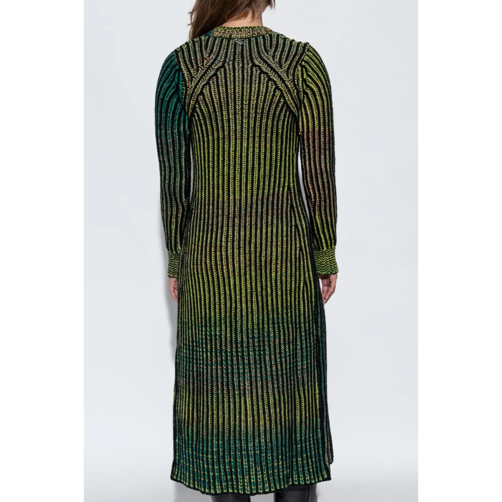 Diesel Lange Cardigan M-Oris Multicolor Dames