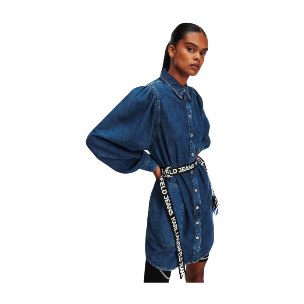Karl Lagerfeld Spijkerjurk Blue Dames