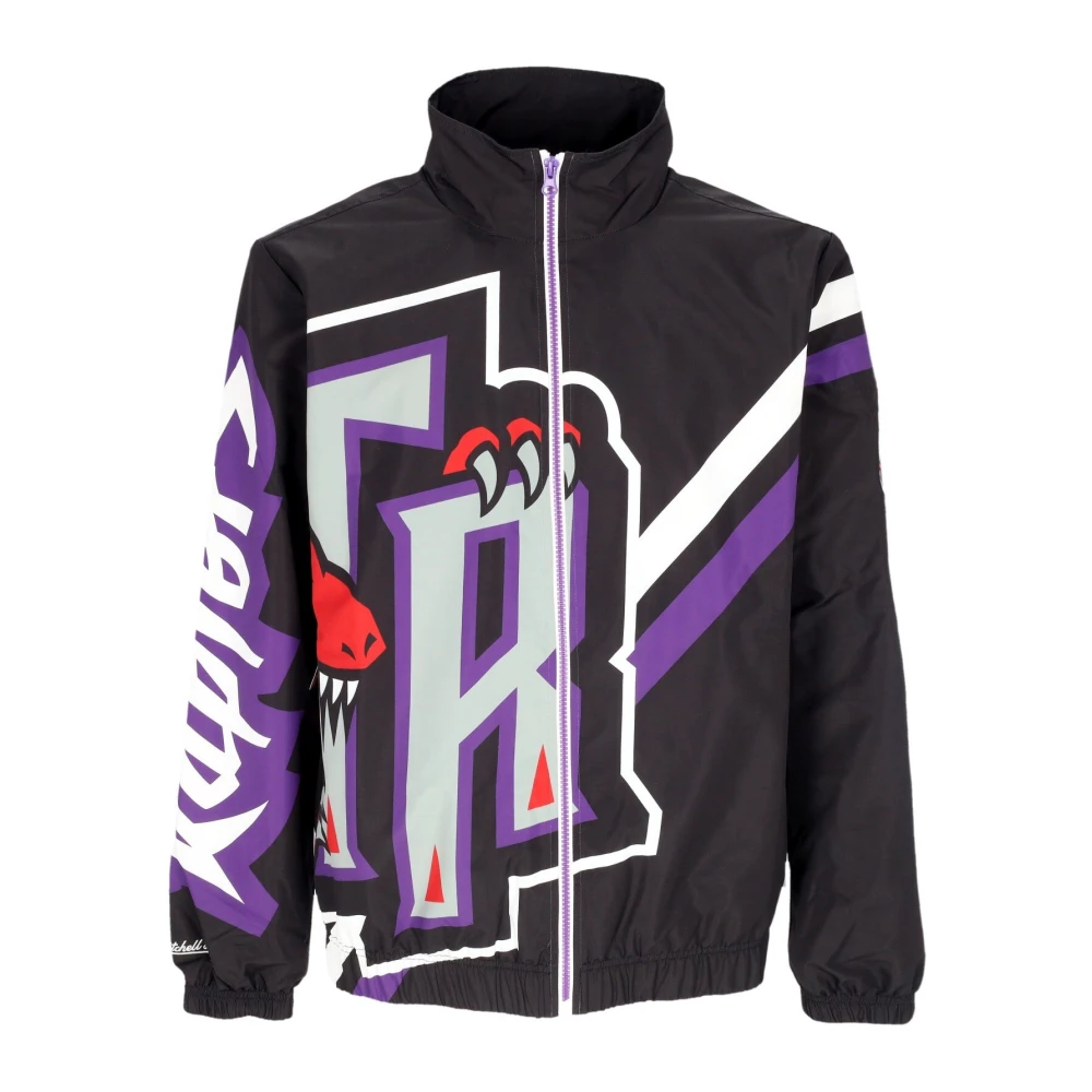 Mitchell & Ness Toronto Raptors Windbreaker Jas Black Heren