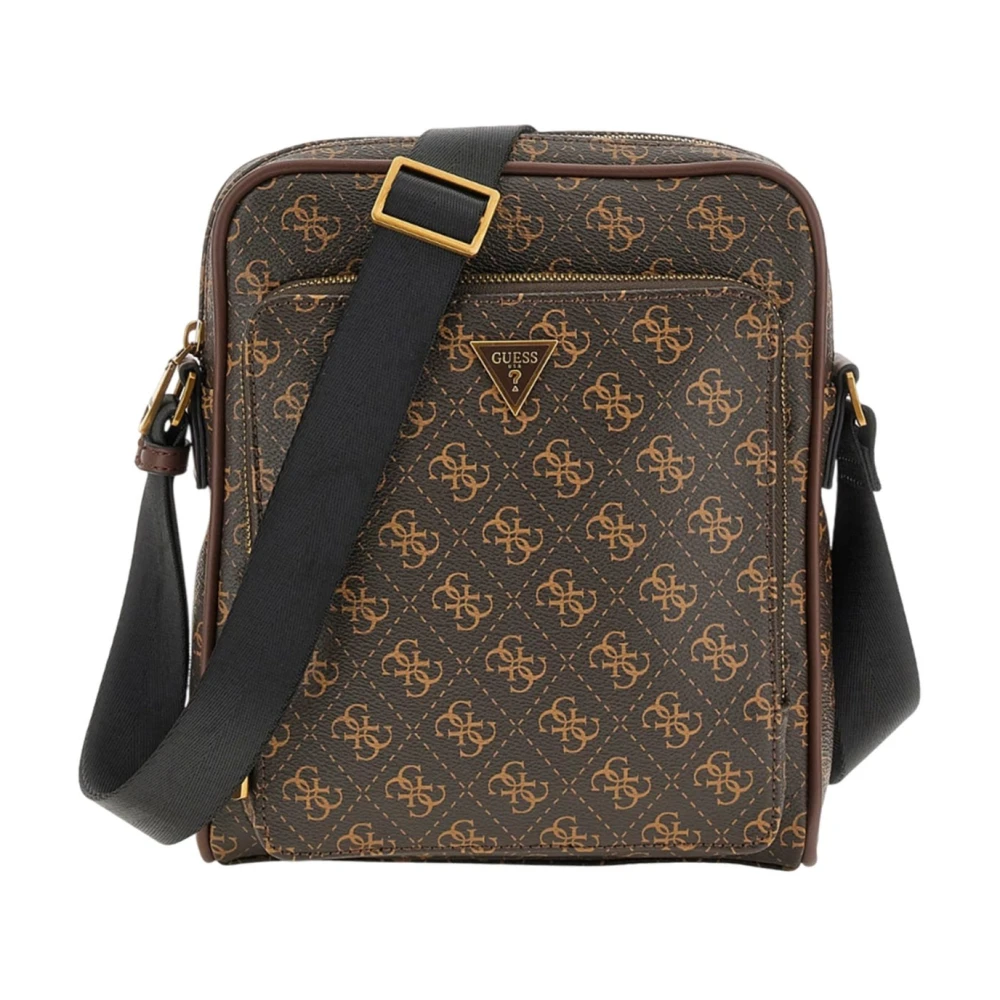Guess Bruine Synthetische Schoudertas Brown Heren