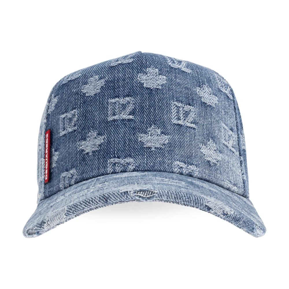 Dsquared2 Homme Bleu - Casquette Avec Visière - Accessoires - Taille: One Size