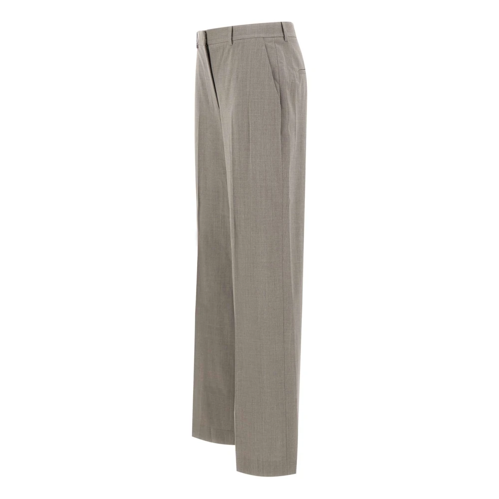 Theory Wollen Broek in Duif Grijs Gray Dames