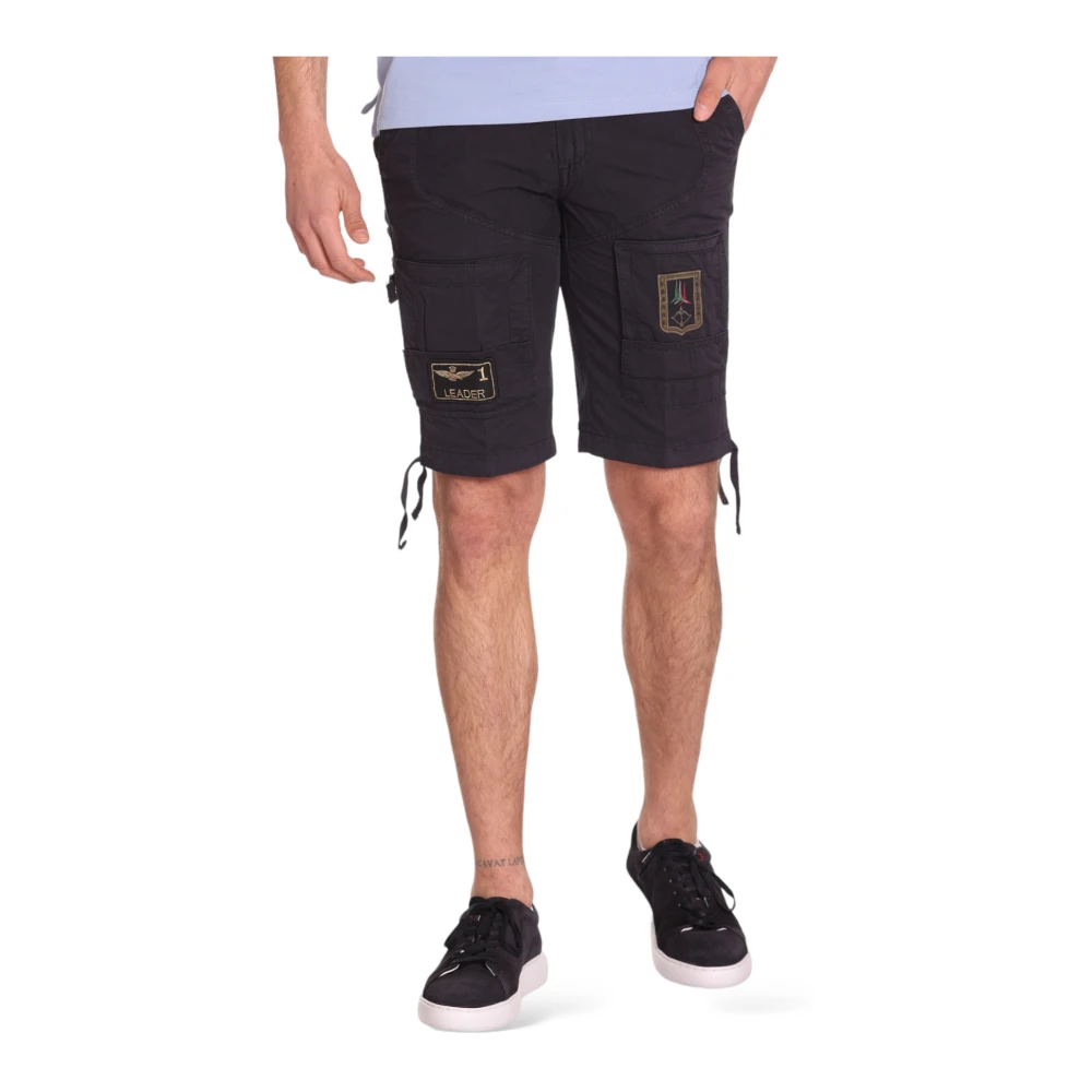 Aeronautica Militare Men's Blue Casual Shorts, Xl, Casual Shorts