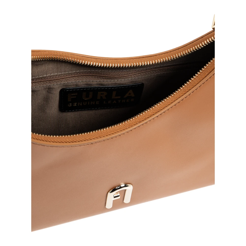 Furla Schoudertas Diamante Klein Brown Dames
