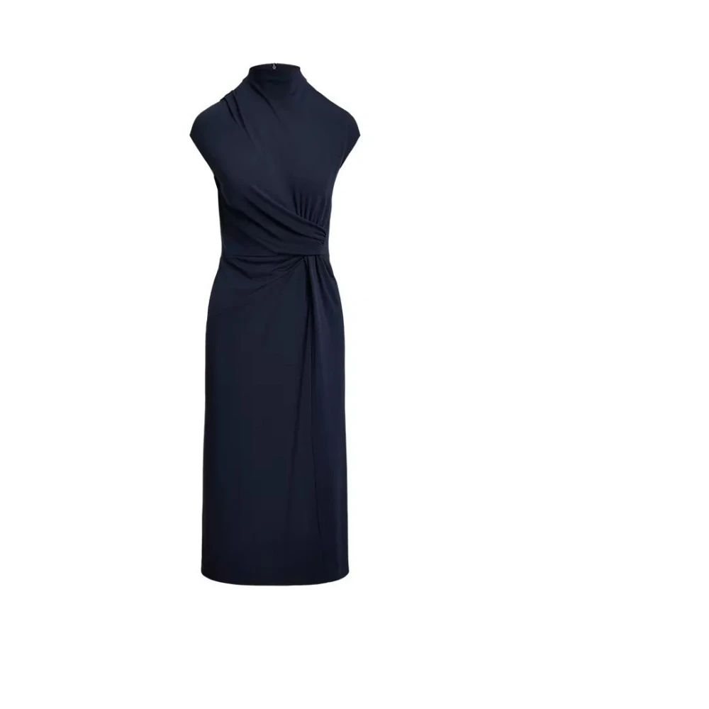 Ralph Lauren Donna Blu Abiti, L, New,