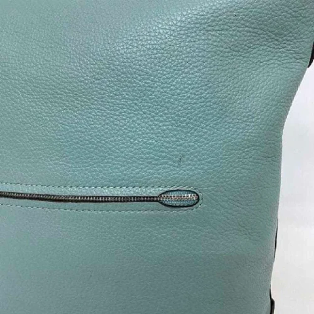 Coach Pre-owned Leather shoulder-bags Green Dames