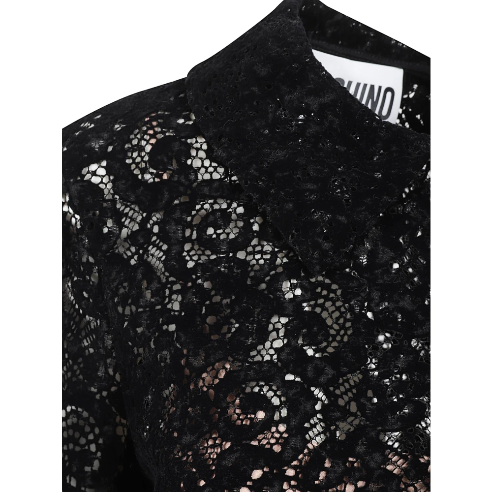 Moschino Zwarte Jurk Abito Black Dames