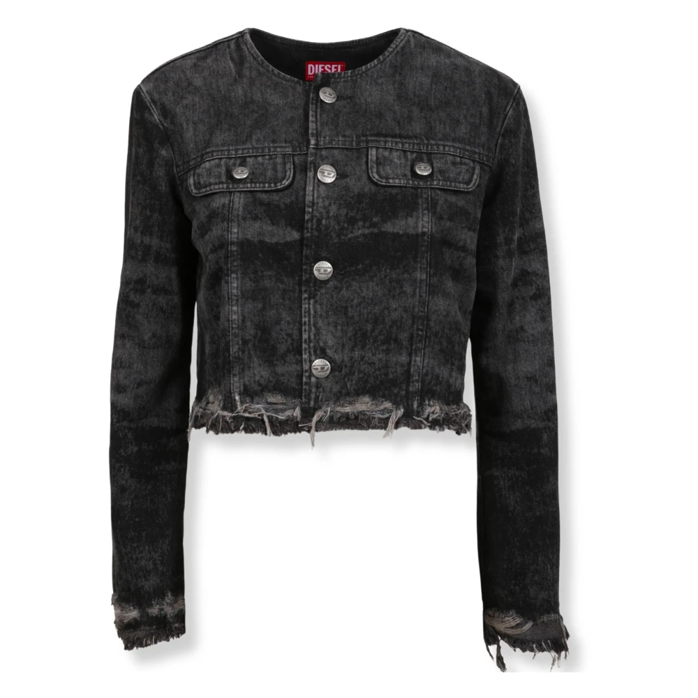 Diesel Donna Nero Giacche, M, New,