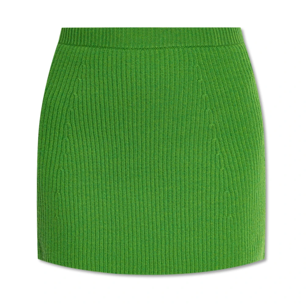 SPORTMAX Geribbelde rok Teiera Green Dames
