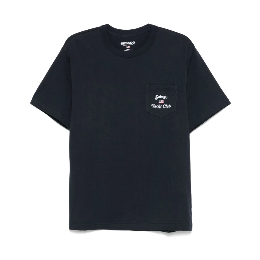 Sebago - Tops > T-Shirts - Blue - Sebago - Modalova