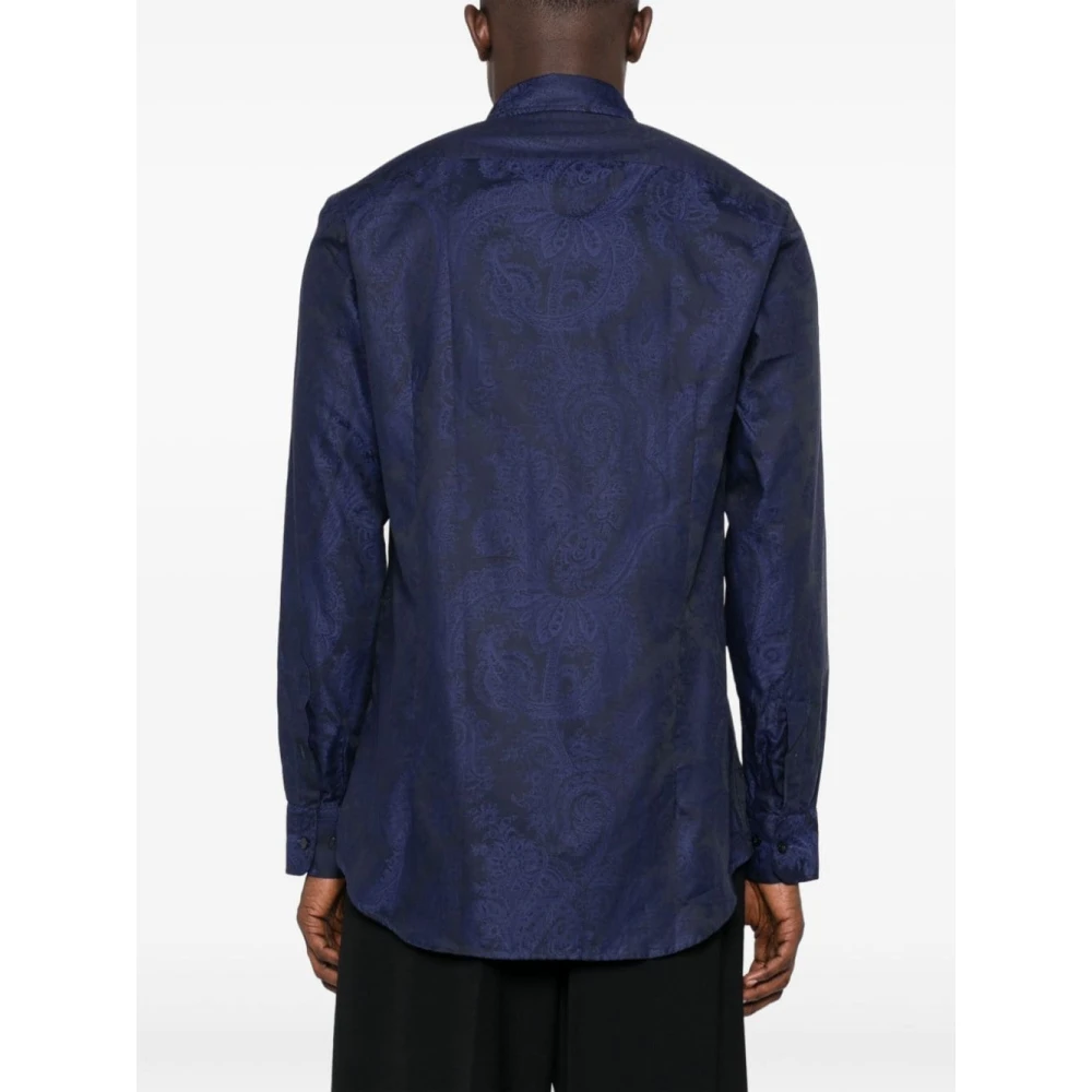 ETRO Stijlvolle Overhemd Blue Heren