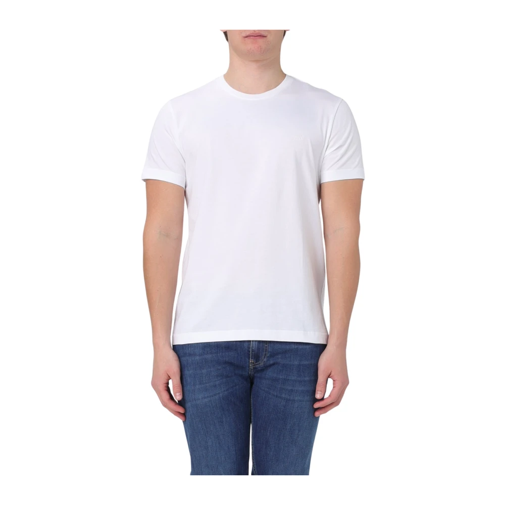 Fay Klassiek T-Shirt White Heren