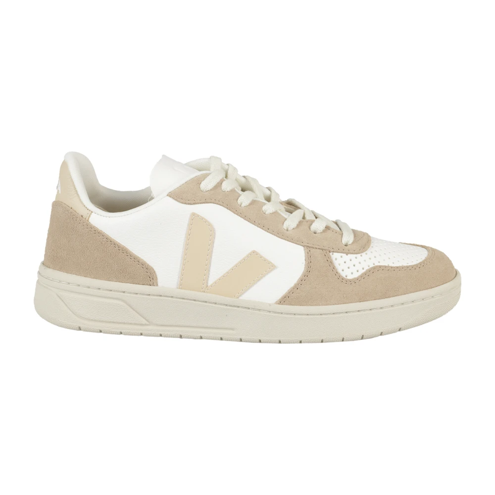 Veja Leren Sneakers Heren Schoenen Beige