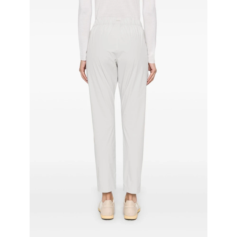 Herno Slim Fit Joggingbroek White Dames