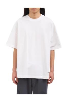 Bomulls T-shirt med lös passform