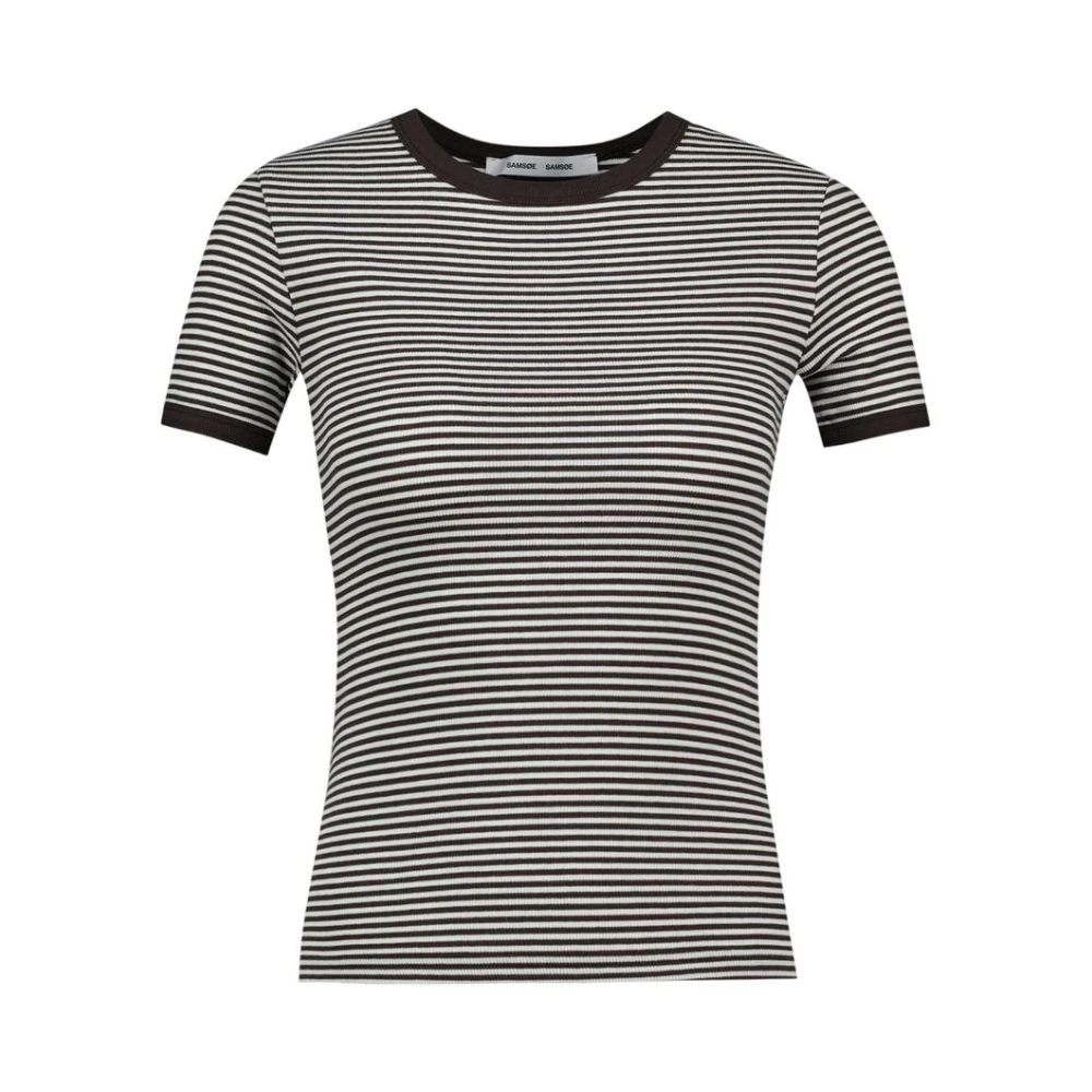 Samsøe Samsøe T-Shirts, Female, S, Salinas 7542 T-Shirt Gray