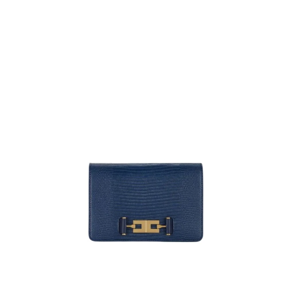 Elisabetta Franchi Crossbody Bag - Female - Shoulder Bags - Blue - One Size - Bags