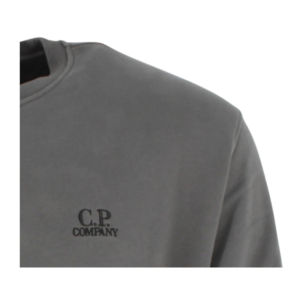 C.P. Company Grijze Crew Neck Sweatshirt Gray Heren