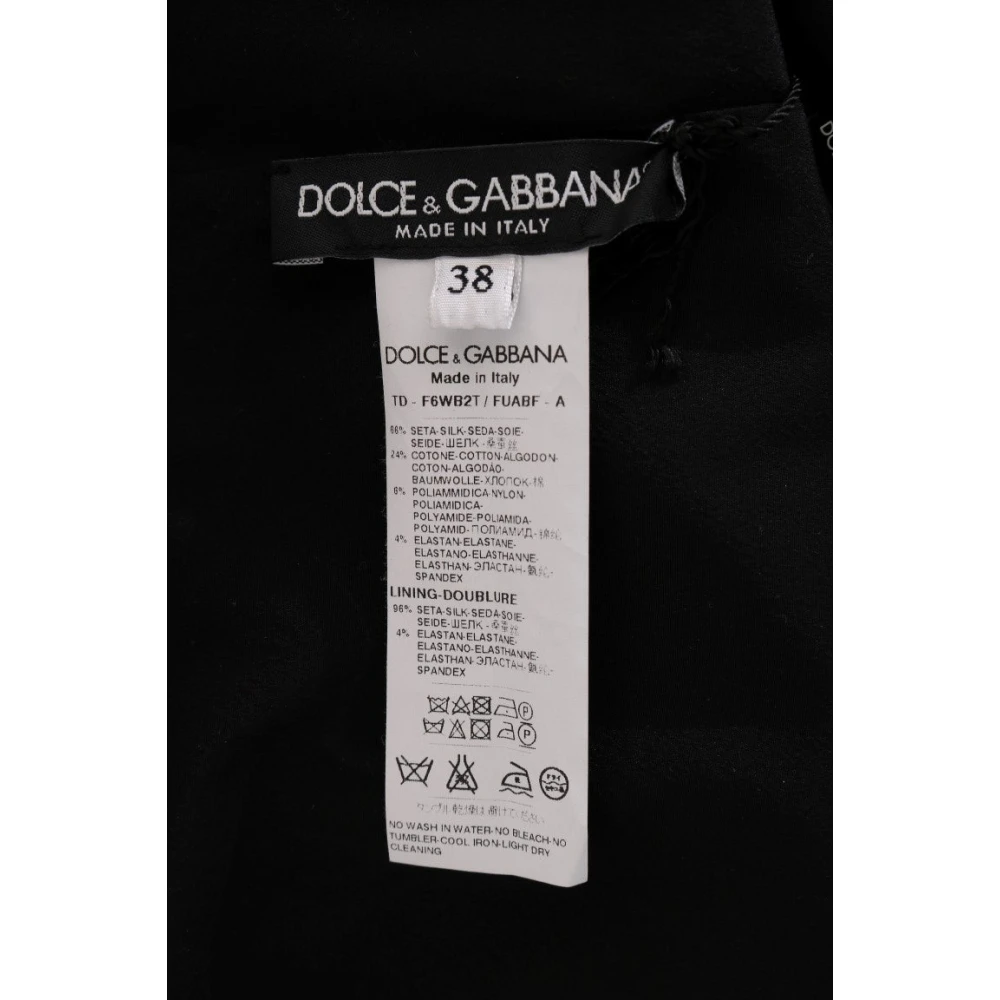 Dolce & Gabbana Maxi Dresses Black Dames