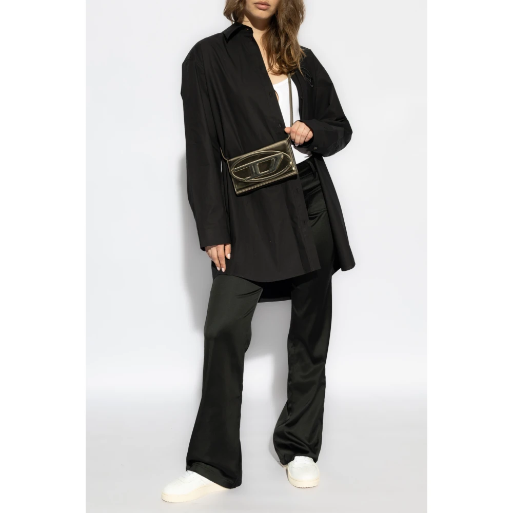 Diesel Lichaam Ufby-D-Ovaal-Katoenrib White Dames