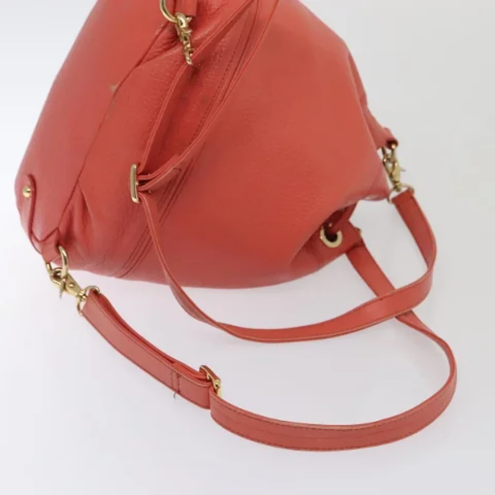 Burberry Vintage Pre-owned Leather backpacks Pink Dames