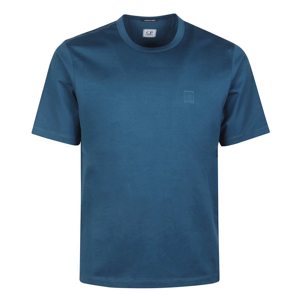 C.p. Company , T-Shirts, Male, Blue, L, Metropolis T-Shirt
