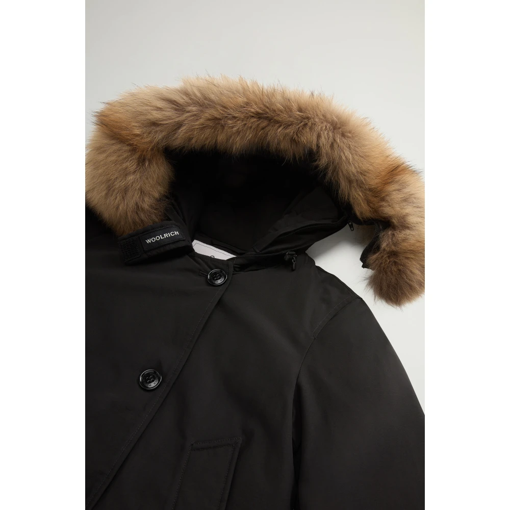 Woolrich Zwarte Arctic Parka Jas Black Dames