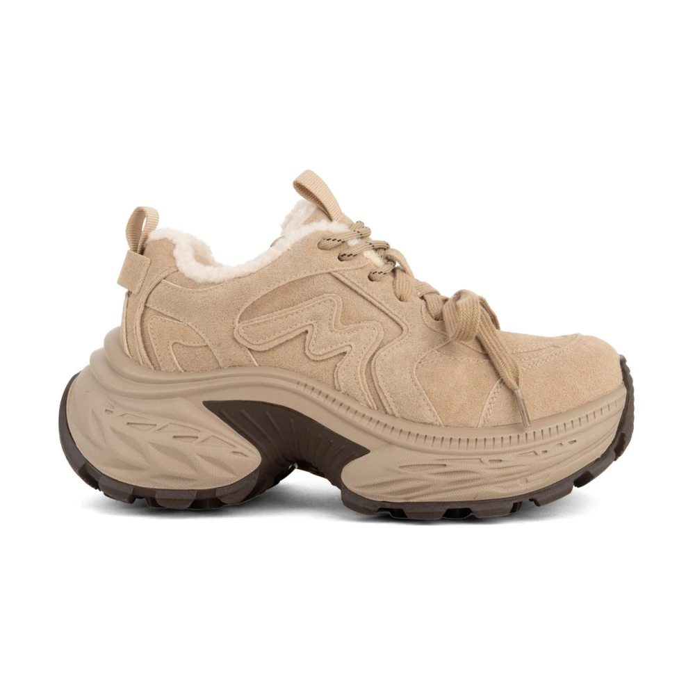 La Conte casual gesloten vrijetijdsschoen Dames Schoenen Beige