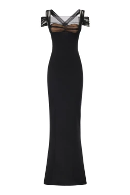 Draped Padded Cup Maxi